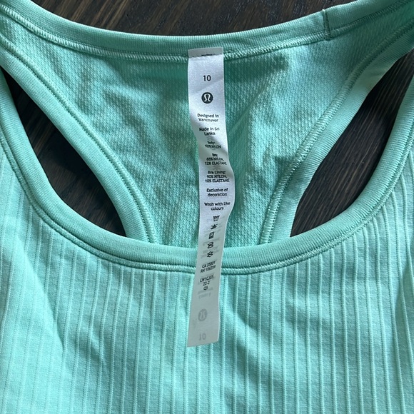 Lululemon Ebb to Street RB Crop Tank (10) FINAL SALE - Picture 3 of 3
